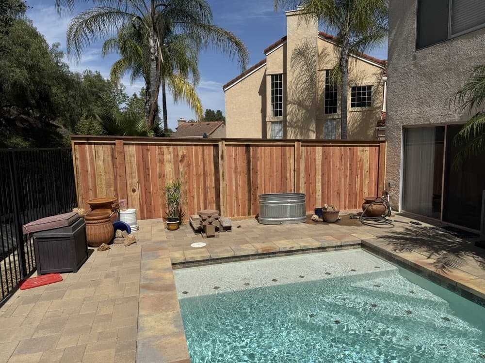 Empire Fence completed fence and gate installation project